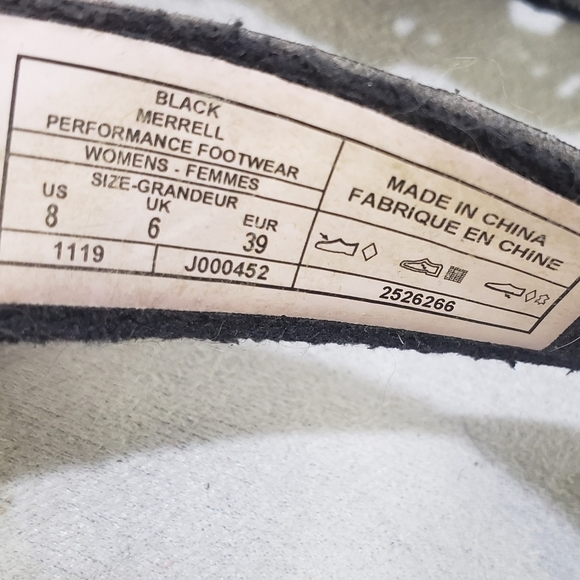 Merrell Terran Braid Slingback Sport Sandal Black 8M Womens Adjustable - Picture 6 of 8